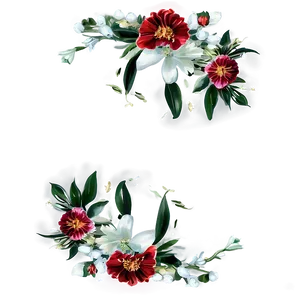 Festive Floral Arrangement Png 06132024 PNG image