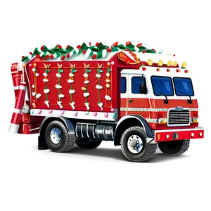 Festive Garbage Truck PNG 39 PNG