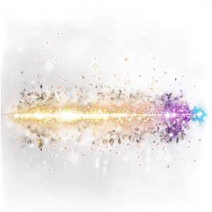 Festive Glitter Line Spark PNG 10