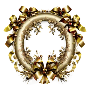 Festive Gold Accents Png 89 PNG image