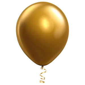 Festive Gold Balloons Png 69 PNG image