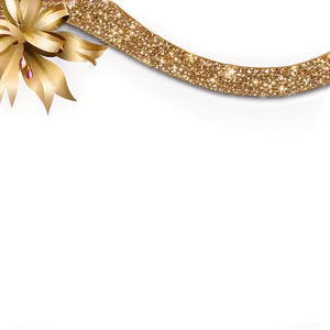 Festive Gold Sparkle Banner PNG Gut21 PNG