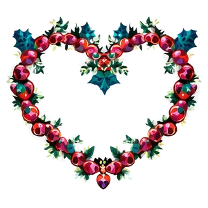 Festive Heart Border PNG 54 PNG