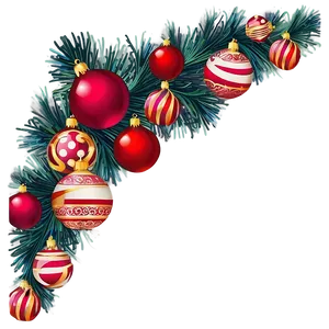 Festive Holiday Border Png 06132024 PNG image