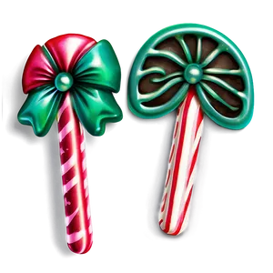 Festive Holiday Candy PNG 05042024