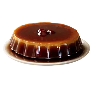 Festive Holiday Flan Recipe PNG Kmo