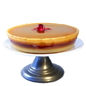 Festive Holiday Flan Recipe PNG Kpp