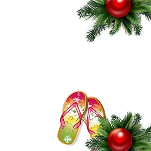 Festive Holiday Flip Flop PNG Ojp49 PNG