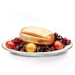 Festive Holiday Foods PNG 05032024