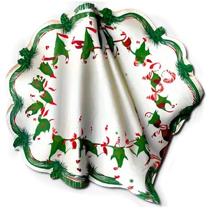 Festive Holiday Napkin PNG Qnv95 PNG