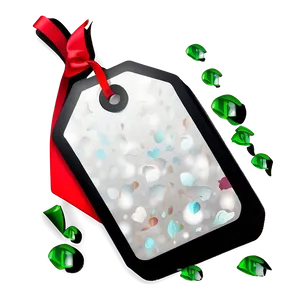 Festive Holiday Tag Png 96 PNG image