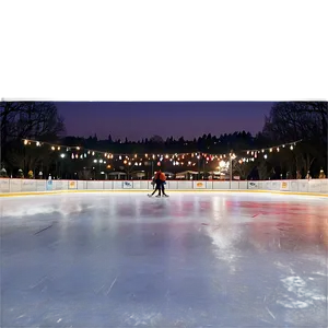 Festive Ice Rink Night Png 80 PNG image