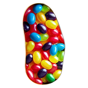 Festive Jelly Beans PNG Mow45 PNG