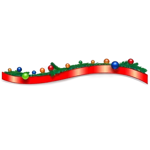 Festive Line Border PNG Cwo36
