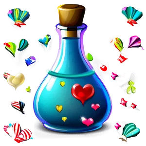 Festive Love Potion PNG 61