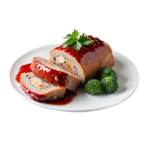 Festive Meatloaf Roll PNG Qni PNG