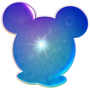 Festive Mickey Mouse Silhouette PNG Hor31 PNG