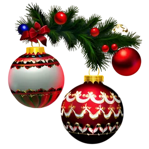 Festive Ornaments PNG Ils66