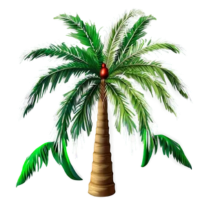 Festive Palm Trees Png Bit89 PNG image