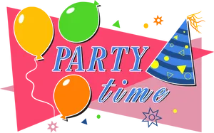 Festive Party Time Celebration