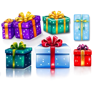 Festive Presents Collection PNG Yeq