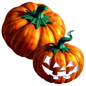 Festive Pumpkin Clipart PNG 06132024