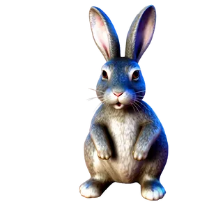 Festive Rabbit PNG Tgx PNG