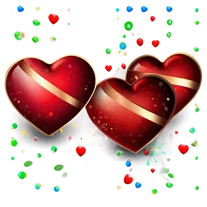 Festive Red Heart Emoji PNG 52 PNG