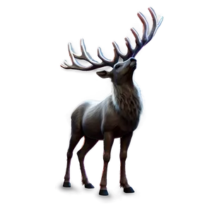 Festive Reindeer Png 56 PNG image