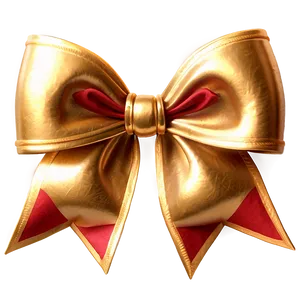 Festive Season Gold Bow Png Njy PNG image