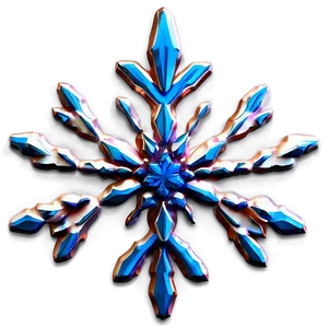 Festive Snowflake Decoration PNG 66