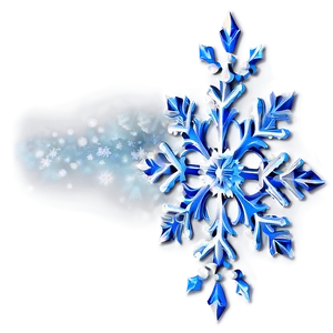 Festive Snowflakes Background PNG 2 PNG
