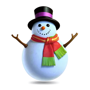 Festive Snowman Decoration Png 39 PNG image