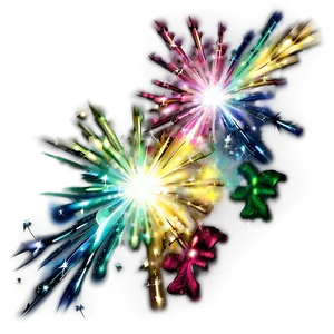 Festive Sparkle Effect PNG 06262024