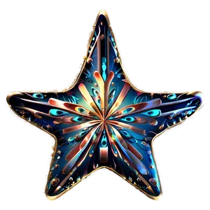 Festive Sparkle Star PNG 73