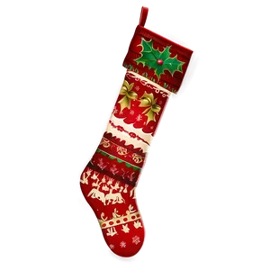 Festive Stocking Png 90 PNG image