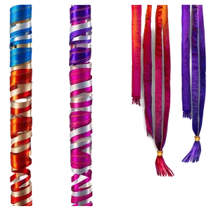 Festive Streamers Decoration Png 29 PNG image