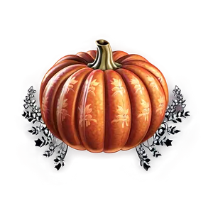 Festive Thanksgiving Pumpkin Png 05242024 PNG image