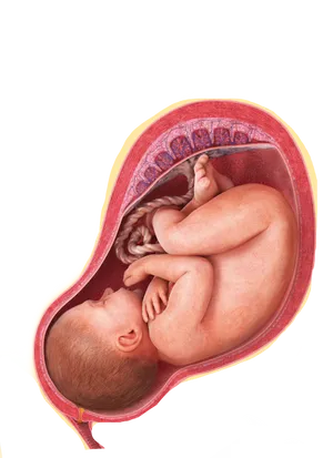 Fetal Developmentin Utero PNG image