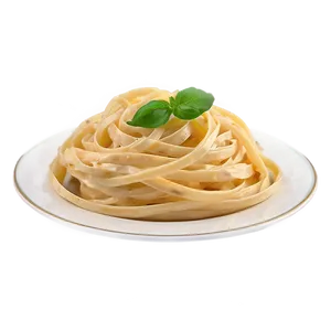 Fettuccine Alfredo Pasta PNG 05242024