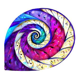Fibonacci Spiral PNG Uty