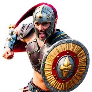 Fierce Gladiator Arena Chase Png 22 PNG image