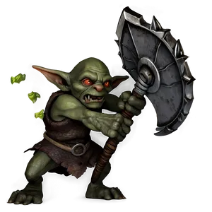 Fierce Goblin Warrior Png Bhd33 PNG image