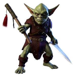 Fierce Goblin Warrior PNG Oxs PNG