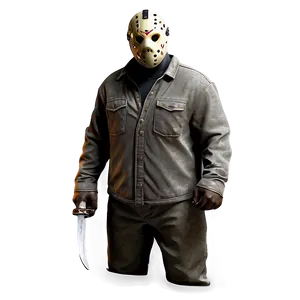 Fierce Jason Voorhees Attack Png Uvq72 PNG image