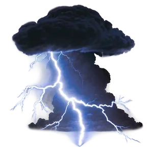 Fierce Lightning Strike Png Ths6 PNG image