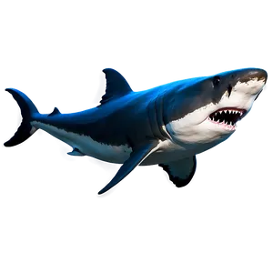 Fierce Megalodon Attack Png Lgj92 PNG image