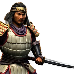 Fierce Samurai PNG 05212024