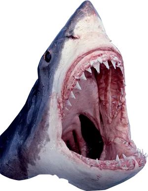 Fierce Shark Open Mouth PNG image