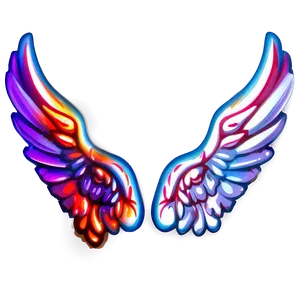 Fiery Angel Wings Icon PNG 13 PNG
